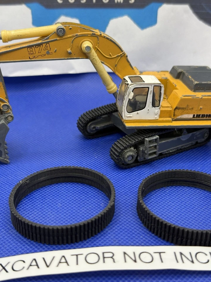 1 set of new tracks for Siku 1:87 Liebherr 974 Excavator Siku 1874 Die-cast - Image 2 of 4