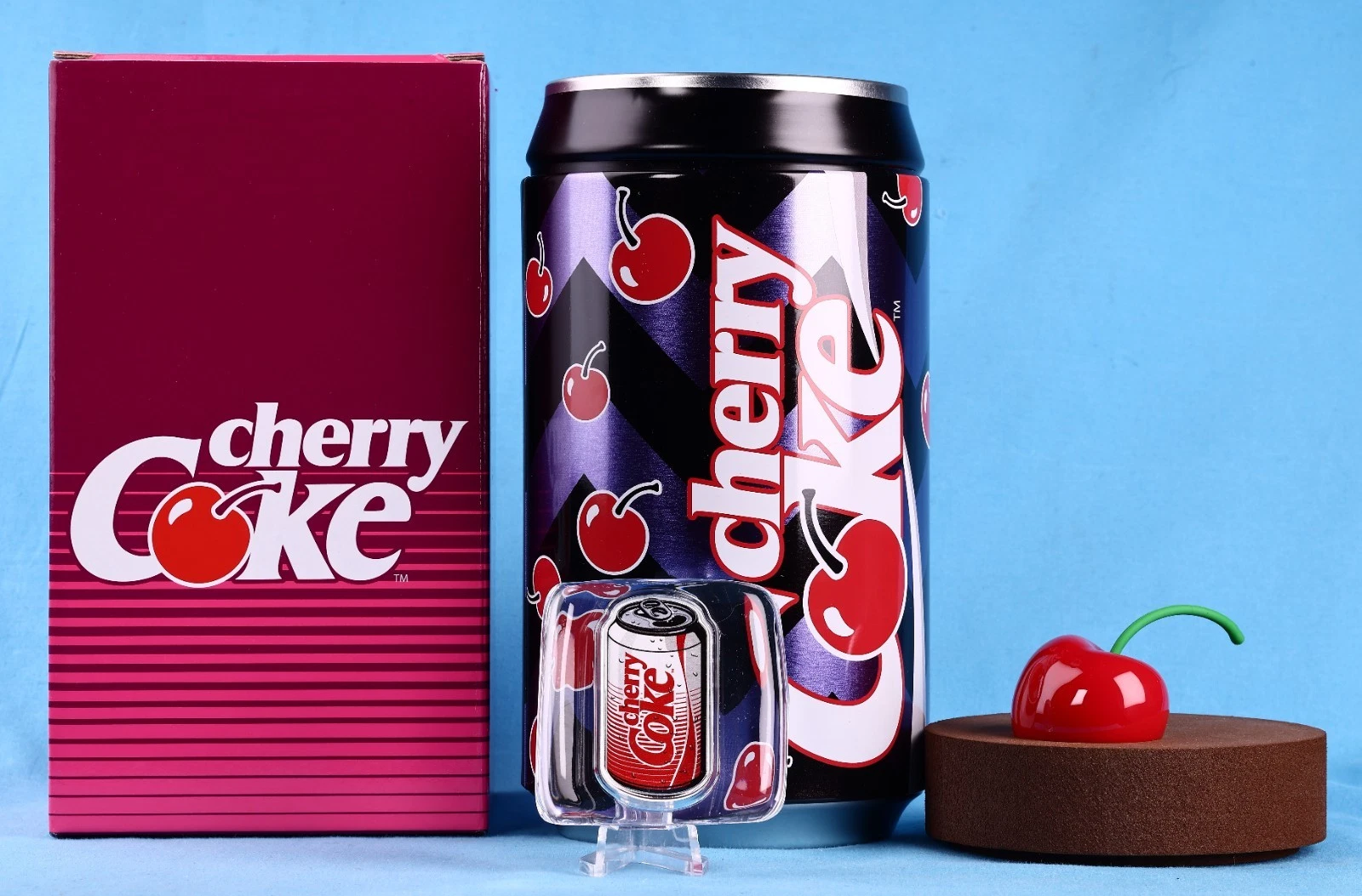 Isole Salomone 2 $ 2025 Cherry Coke 40th Anniversary 1 oz argento con scatola originale PL - Foto 7 di 12