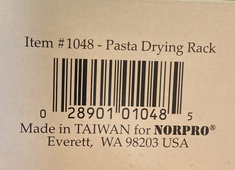 Norpro Pasta Drying Rack Wood, 16.5” Brand New In Box - Image 4 of 4