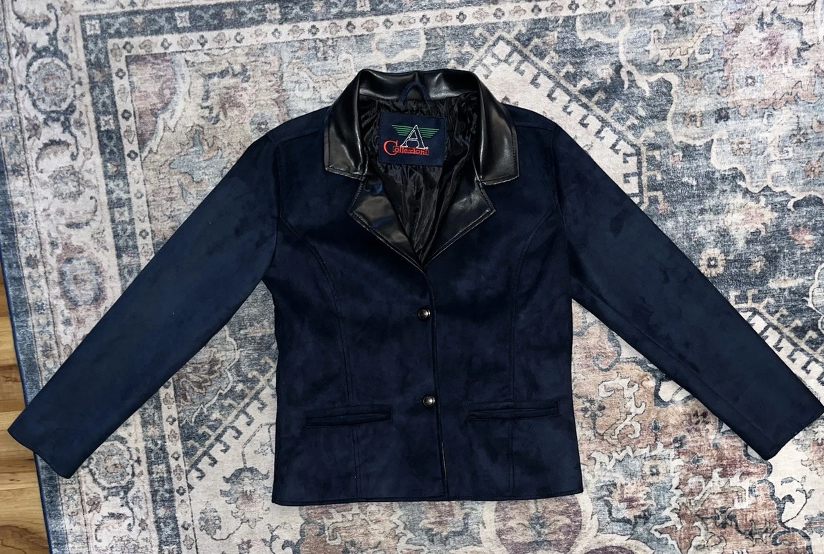 Armani Collezioni Coats, Jackets & Vests for Suede Outer Shell