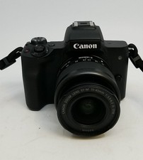 Canon EOS M50 Mirrorless Digital Camera with EF-M 15-45mm Lens *READ*