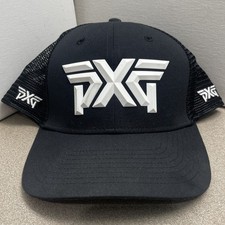 PXG Hat Adult One Size Black Cap Adjustable Golf Golfing Casual Active Men's