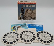 Vintage BLACK HILLS SOUTH DAKOTA View Master 3 Reel Packet A486