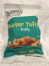 Bolsa de 7 oz Butter Toffee Puffs (198 g) digna de un bocadillo