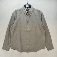 LEVI'S MEN'S MEDIUM AUTHENTIC BUTTON DOWN SHIRT WHITE