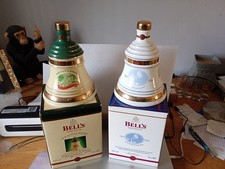 4 x wade bells whisky decanter s as pictures