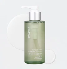 Pore Control Cleansing Gel Foam - Korean Skincare Gel to Foam Cleanser with Gree