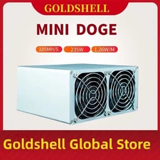 Goldshell Mini Doge Miner - 185M 235W Silent Doge / LTC Coin Miner with WIFI