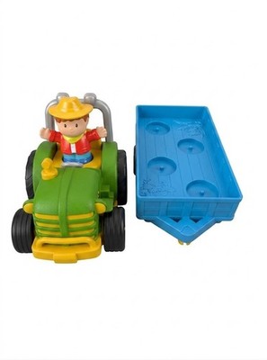 Battat Bauernhof Spielzeug Set Traktor Anhänger Tiere Lichter Geräusche Musik Kinder Design Neu