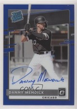 2020 Panini Donruss Optic Blue Prizm 11/75 Danny Mendick #RRS-DM Auto 0e1