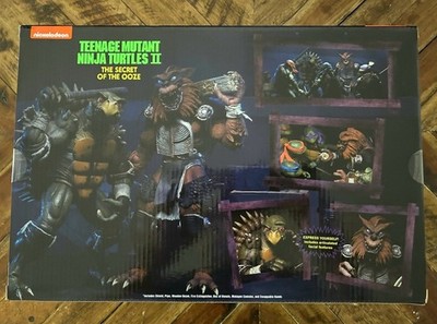NECA Teenage Mutant Ninja Turtle Tokka and Rahzar Figures for sale