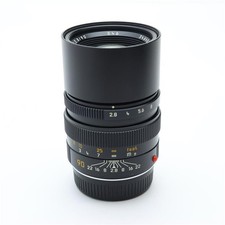 Leica Elmarit-M 90mm F/2.8 Black w/Built-in Hood 11807 285