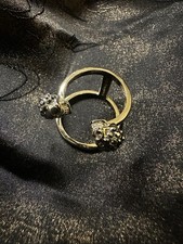Alexander McQueen Skull Double Ring