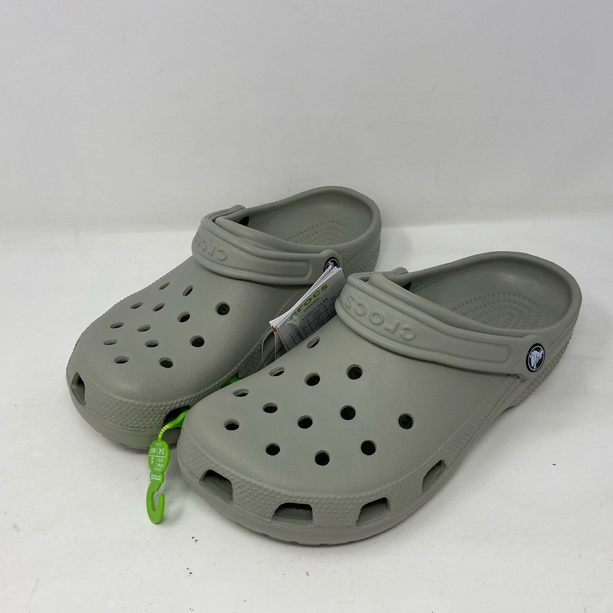 Crocs Classic Clog Gray M8 W10 Unisex Casual Comfort Shoes NWT Crocs Classic Clog Gray M8 W10 Unisex Casual | Mercari main image 2