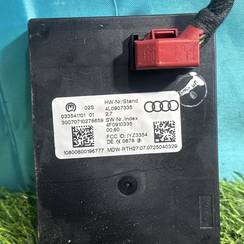 2010 - 2015 Audi Q7 Keyless Entry Computer Control Module 4L0907335B ...