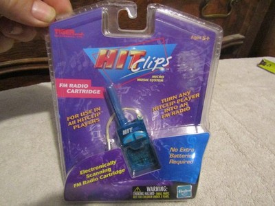 Vintage Tiger Electronics Hit Clip Micro Music System FM Radio Cartridge New NOS