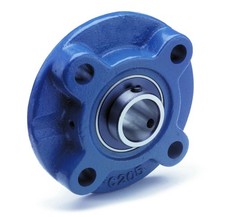 UCFC207-22 Piloted Flange Mounted Bearing Unit, 1.375 in Bore, Dual Seal B-Type