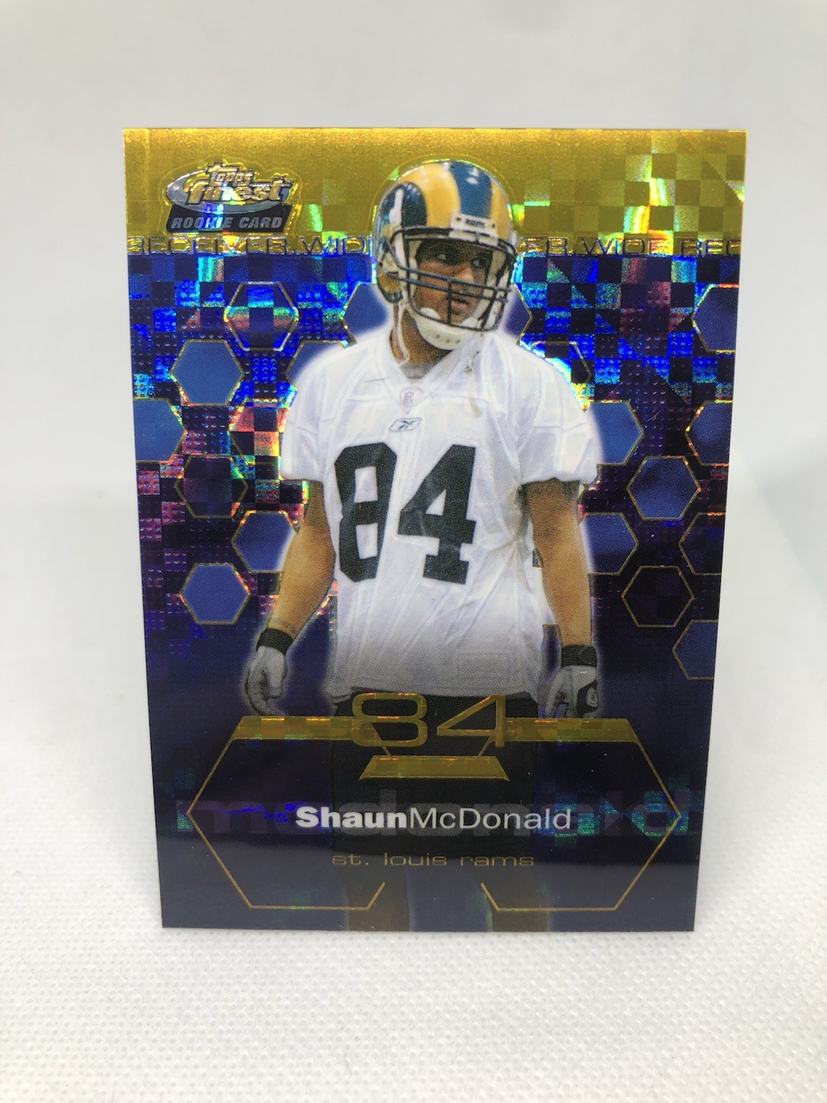 Shaun McDonald Finest #80 Gold X-Fractor