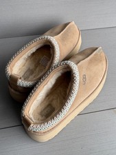 UGG Shoes Womens 8 Tazz II Sand Suede Shearli...