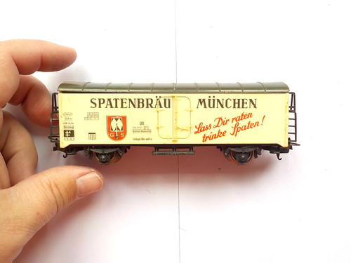 Wagon Lima Marchandises Couvert Réfrigérant DB Spatenbrau Munchen Référence 3137 | Zustand: Occasion