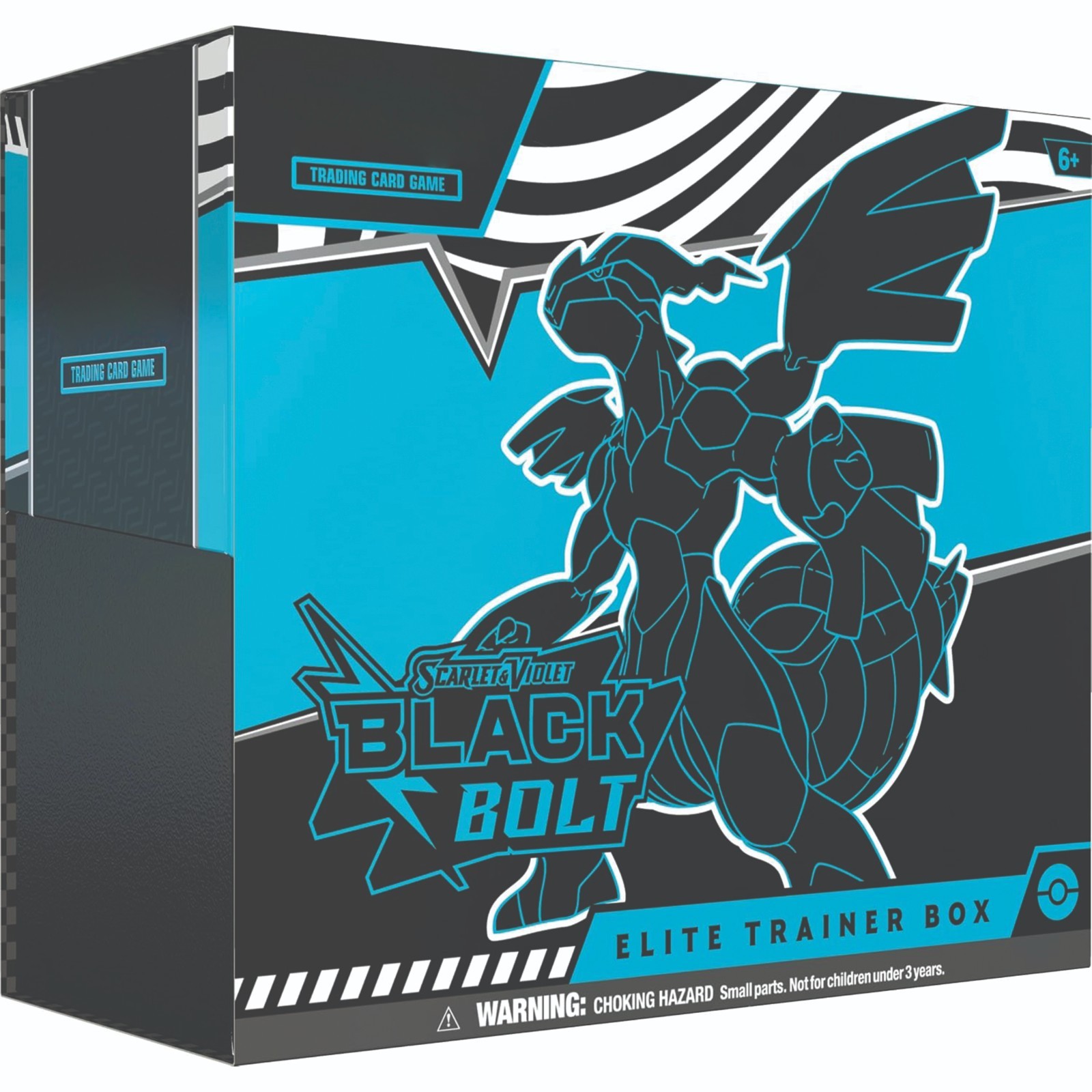 TCG: Scarlet & Violet - 10.5 Black Bolt Elite Trainer Box - 9 Booster Packs