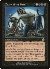 MTG Torment --- DAWN OF THE DEAD --- RARE! NM! Magic the Gathering!