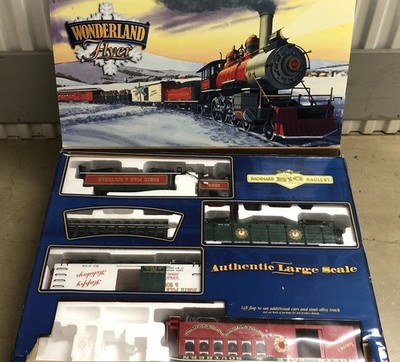 Bachmann Big Haulers Wonderland Flyer Electric Train Set 90047, G
