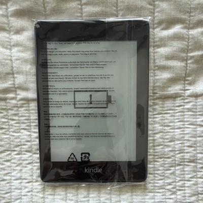 Amazon Kindle Paperwhite Black eBook Reader Touch Screen Micro-USB Bundle