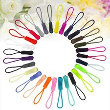 120 Pcs Zipper Pull Helper Replacement Puller Case Clothing Rope