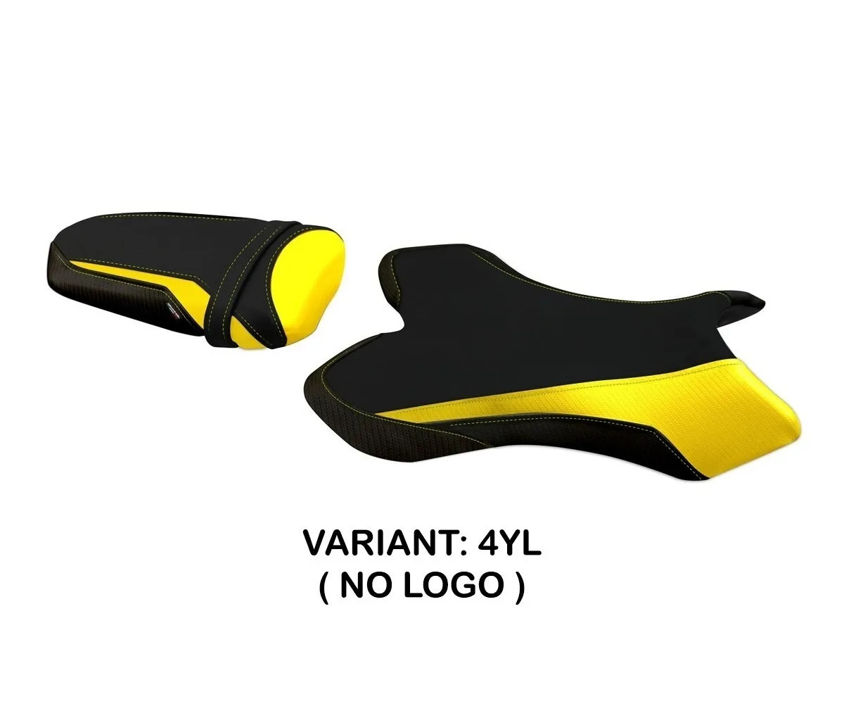 Seat saddle cover Argo 3 Yellow (YL) TPZ Italia for YAMAHA R1 2004 > 2006 1Ef