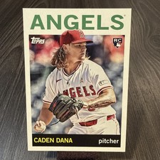 2025 Topps Archives CADEN DANA #22 Anaheim Angels Rookie RC