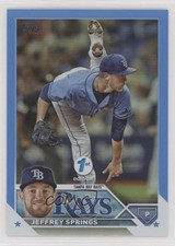 2023 Topps Series 1 1st Edition Light Blue Foil 4/5 Jeffrey Springs #12 1i3j