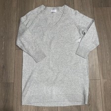 Old Navy Gray V-Neck mini sweater dress Women's Size XL, NWT