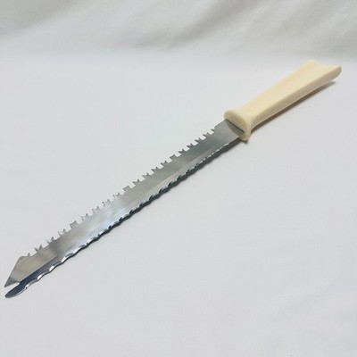 Vintage Quikut Quikkle Knife USA Chefs Slicing Bread Frozen Carving Food Blade