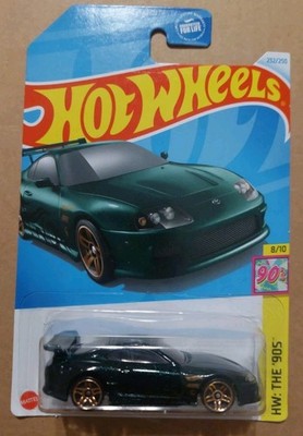 Hot Wheels Toyota Supra HW: THE '90S 1:64 Green Gold Diecast Factory Sealed 2024