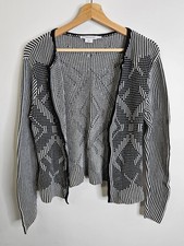 Pendleton Aztec Geometric Print Open Front Cardigan Heritage Womens Medium Knit