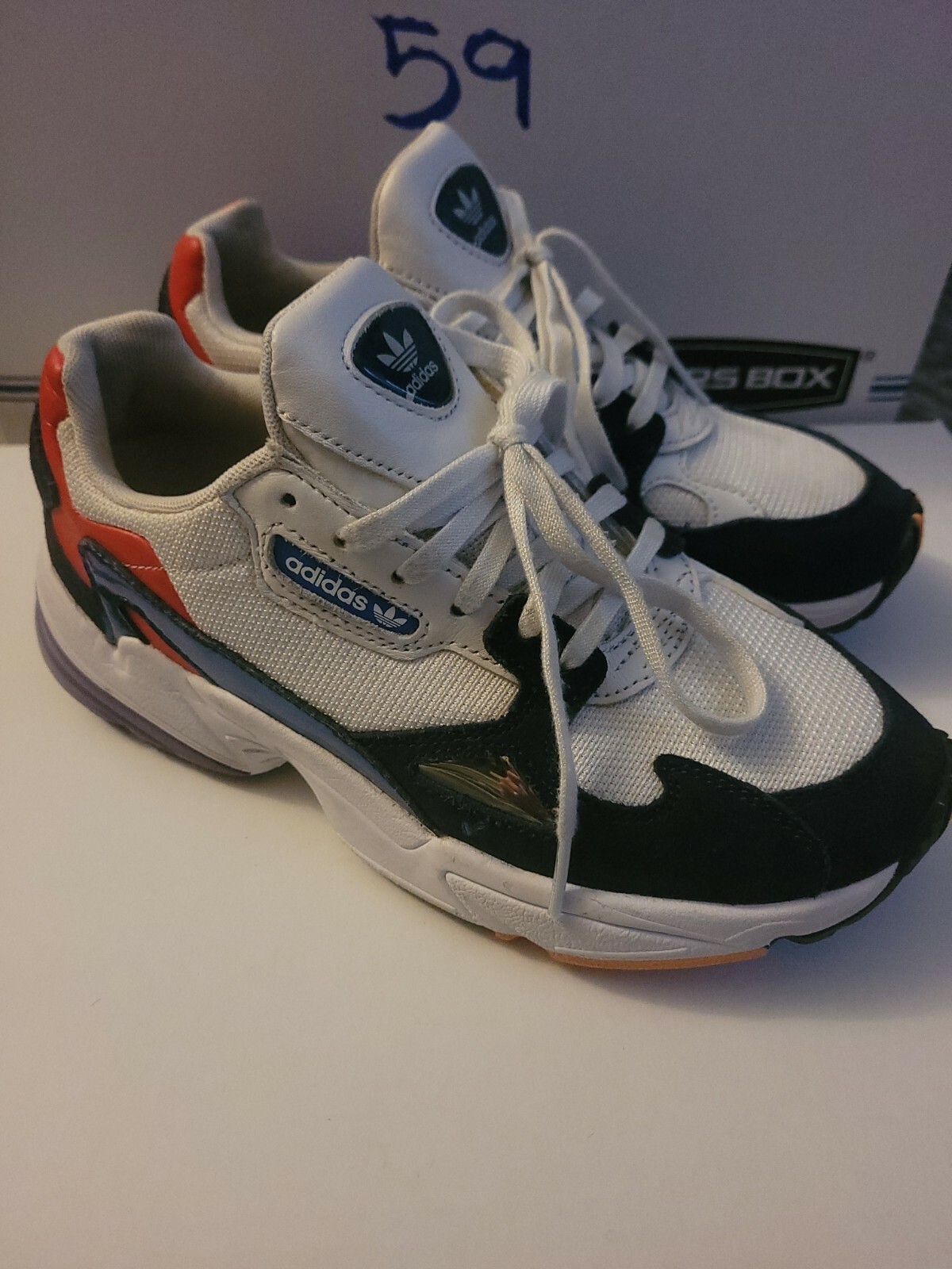 Adidas Men Athletic Running Walking Exercise Shoes CG6246 WHITE / Black  Size 6 | eBay