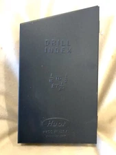 Huot Drill Index Machinist Tool Made USA 1/16 - 1/2 BY 1/64