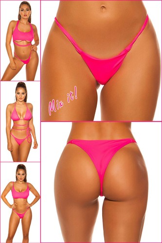 Bikini Slip Bikinihose Mix It!!! Sexy KouCla Brazilian Badehose Milax-Fashion - Bild 114 von 192