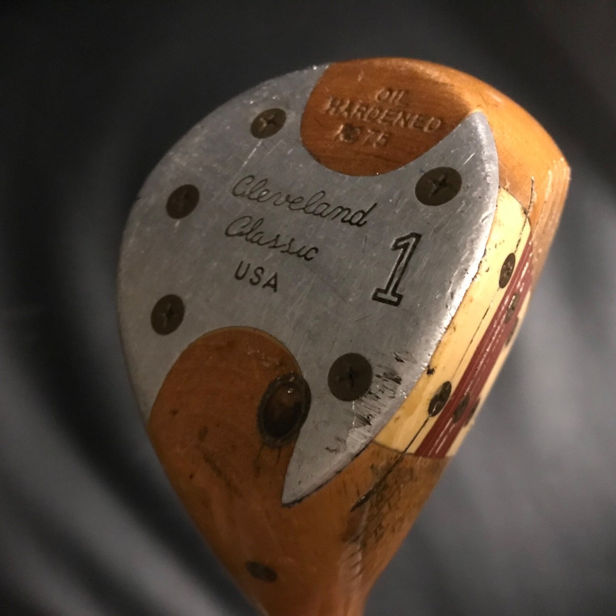 Cleveland Classic USA Persimmon Wood Driver/#1 Wood-Oil Hardened