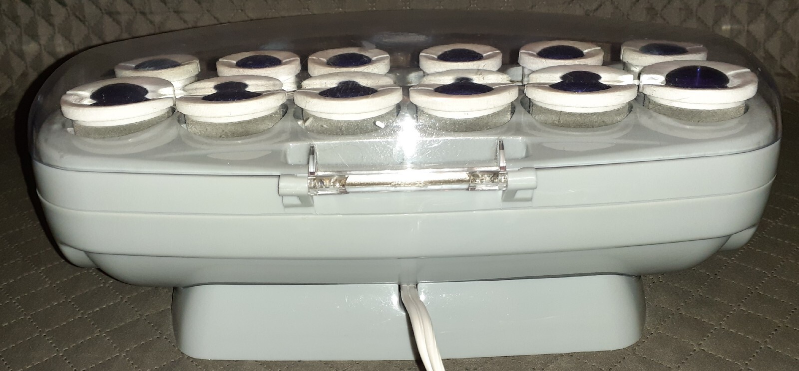 BaByliss Pro Hot Roller Hair Setter 12 Flocked Rollers Curlers Clips