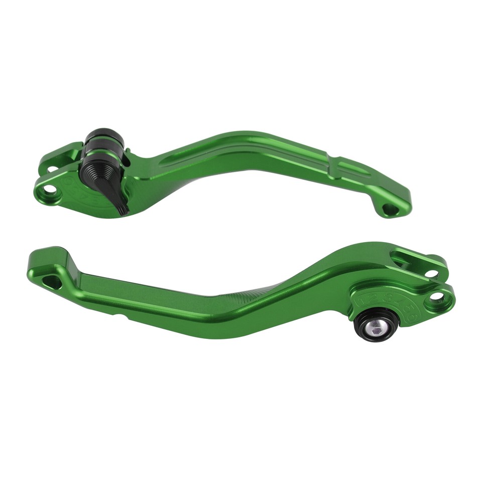For Kawasaki ZX6R/636 13 14 15 16 17 18 Black Clutch Brake Levers Short