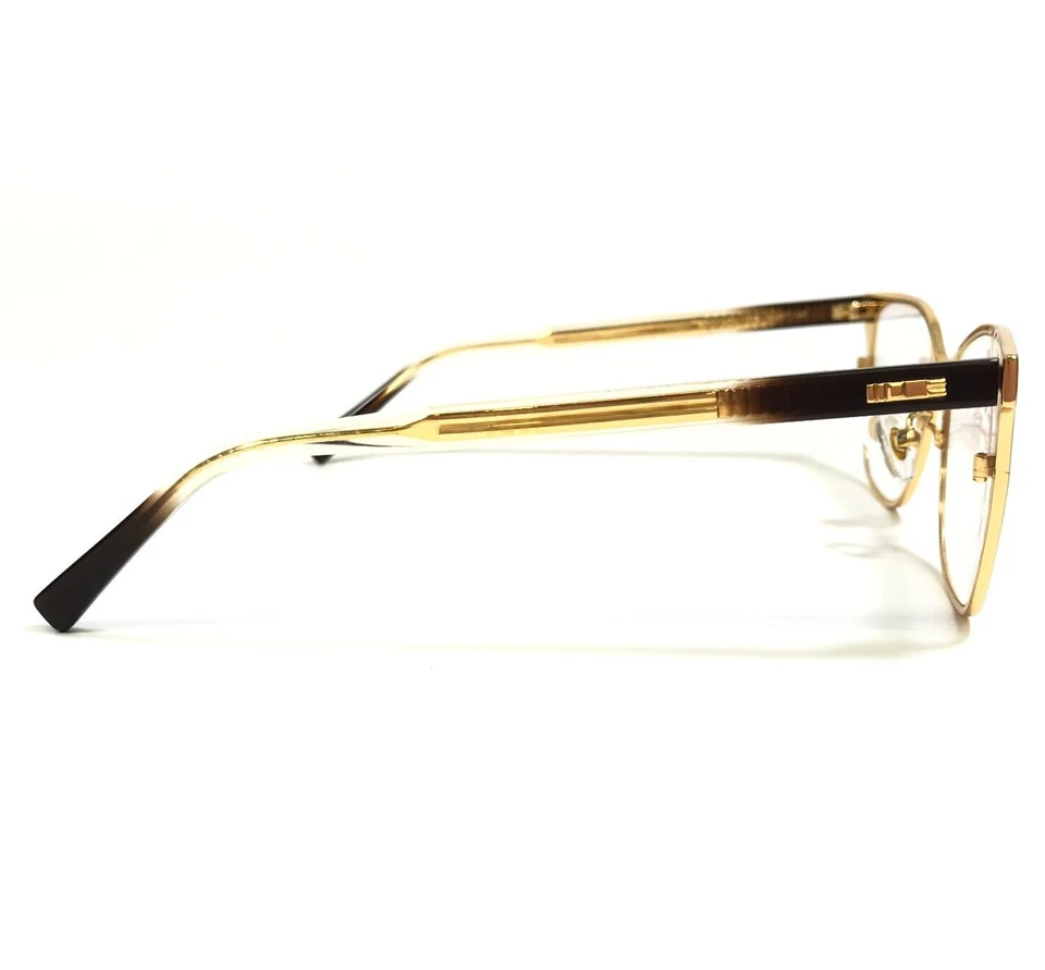 Marcos de gafas Boucheron BC0014OA 003 dorado brillante marrón desvanecido ojo de gato 54-17-140 Foto 4 de 4