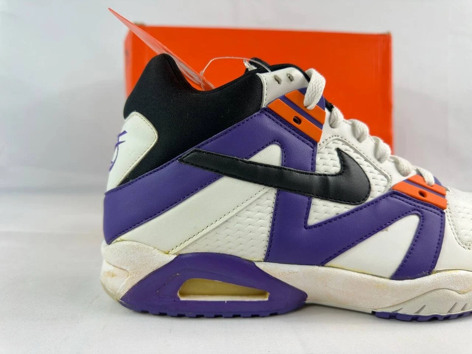 Nike Air Tech Challenge Agassi Varsity Purple 2007 315956-101 Size 9.5 - Image 2 of 4