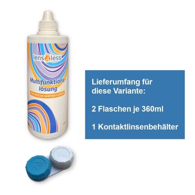 Antimikrobieller Kontaktlinsenbehälter Synergi TM Weiche Kontaktlinsen Körbchen