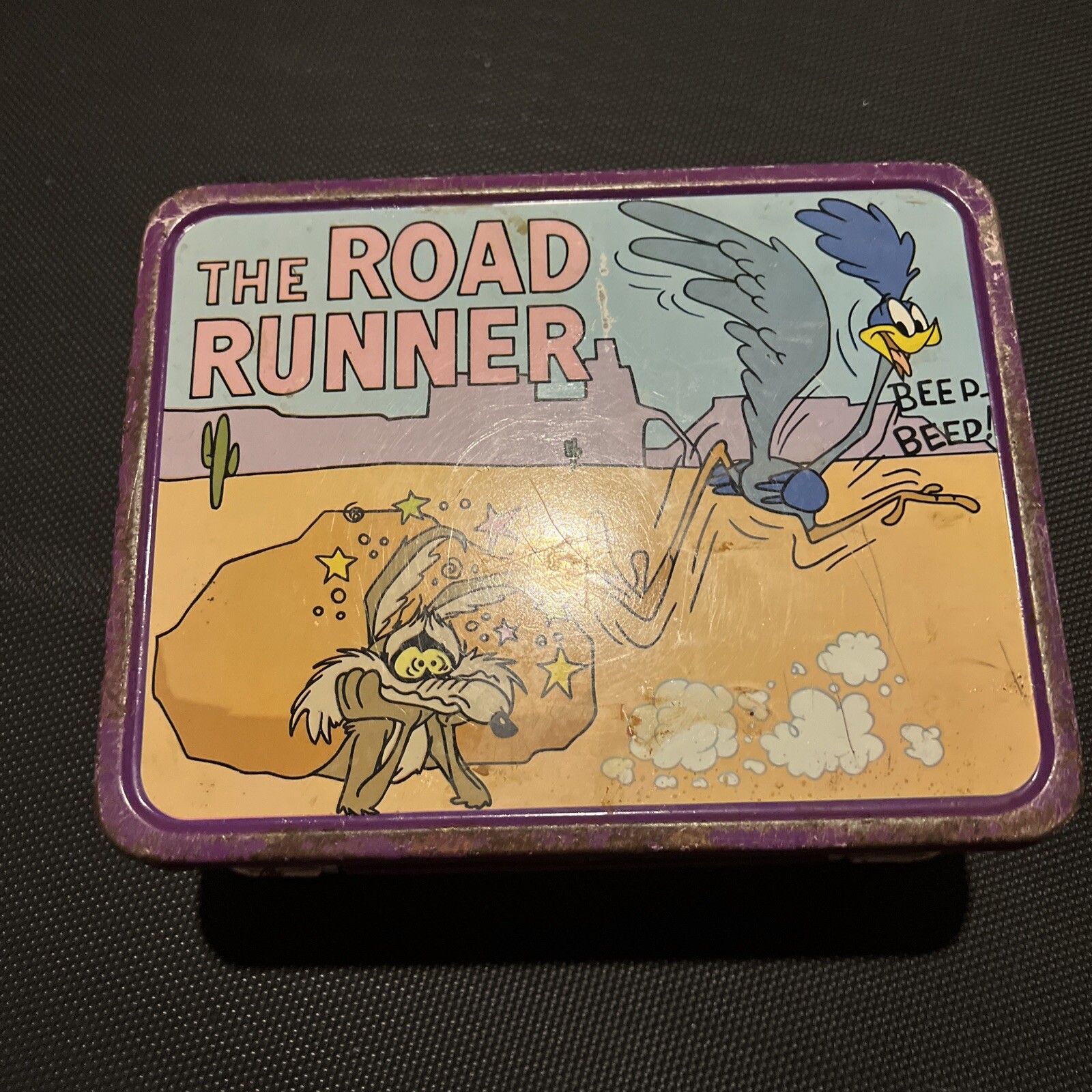 Roadrunner Steel Lunch Box made by Thermos Brand 1970 Rare Vintage eBay