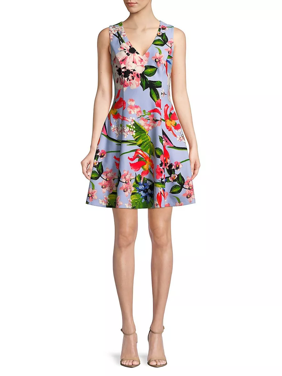 Fit and flare top vince camuto dresses