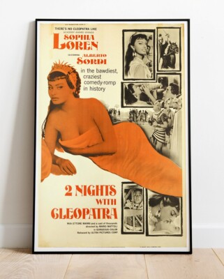 Zwei Nächte mit Kleopatra Film Foto/Poster bis 36 Zoll