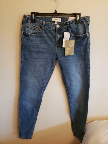 Mango Denim Womens Jeans Skinny Push Up 