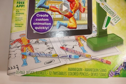Crayola Color Alive Easy Animation Studio Brand New Factory Sealed - Picture 3 of 10